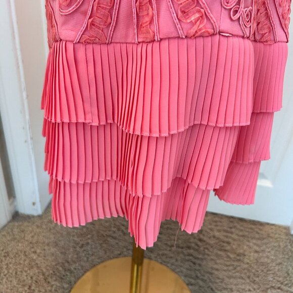 Sue Wong Soutache Asymmetrical Dress Size 4 - Picture 7 of 10